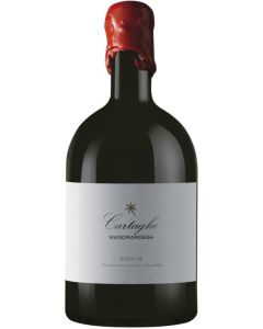 Mandrarossa Cartagho Rosso Sicilia DOC Magnum in Barilottiflasche